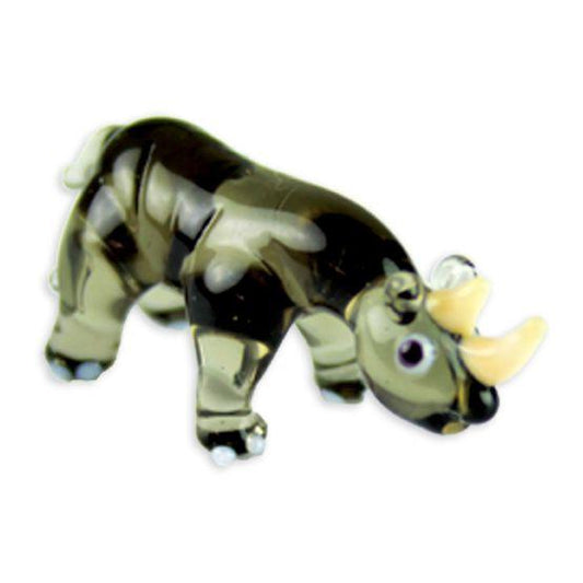 LookingGlass Rico The Rhino Collectible Glass Miniature Figurine Product Image