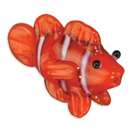 LookingGlass Bozo The Clown Fish Collectible Glass Miniature Figurine Product Image