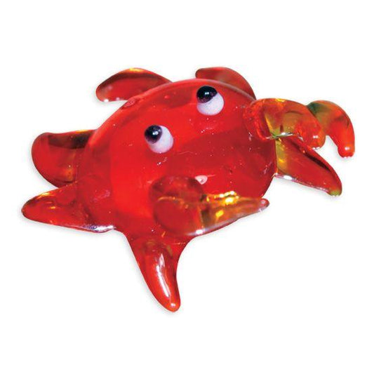 LookingGlass Louie The Crab Collectible Glass Miniature Figurine Product Image