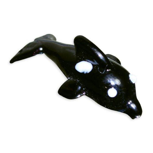 LookingGlass Willie The Orca Collectible Glass Miniature Figurine Product Image