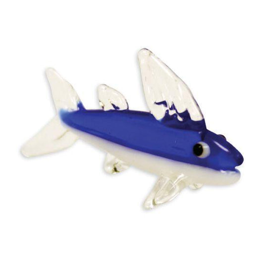 LookingGlass Skippy The Flying Fish Collectible Glass Miniature Figurine Product Image