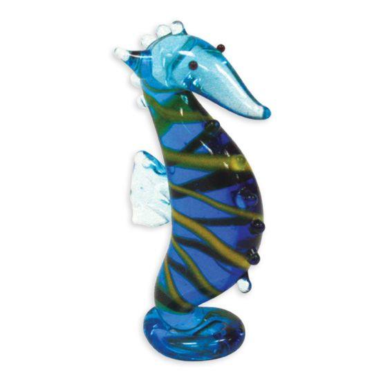LookingGlass Morris The Seahorse Collectible Glass Miniature Figurine Product Image