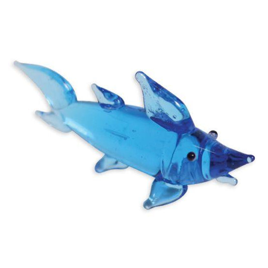 LookingGlass Loco The Shark Collectible Glass Miniature Figurine Product Image