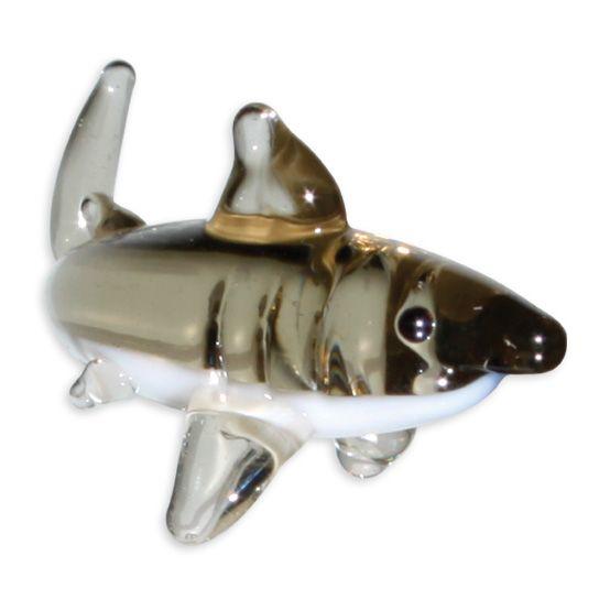 LookingGlass Jawz The Great White Collectible Glass Miniature Figurine Product Image