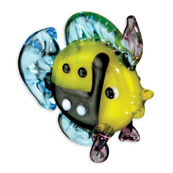LookingGlass Leif The Reef Fish Collectible Glass Miniature Figurine Product Image