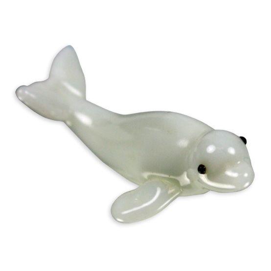 LookingGlass Belinda The Belugawhale Collectible Glass Miniature Figurine Product Image