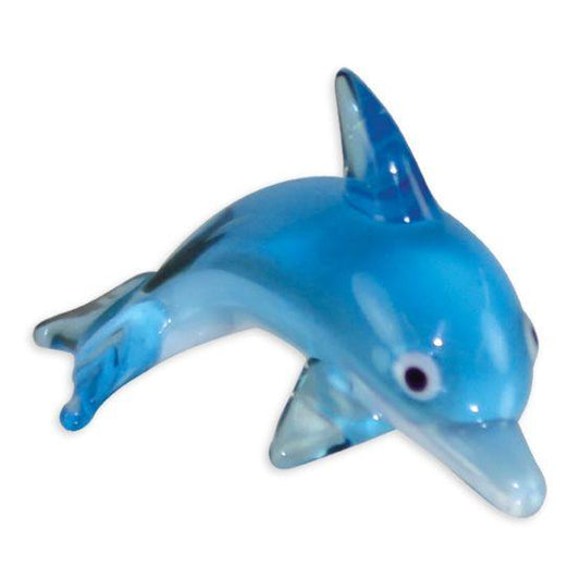 LookingGlass Bobo The Bottlenose Dolphin Collectible Glass Miniature Figurine Product Image