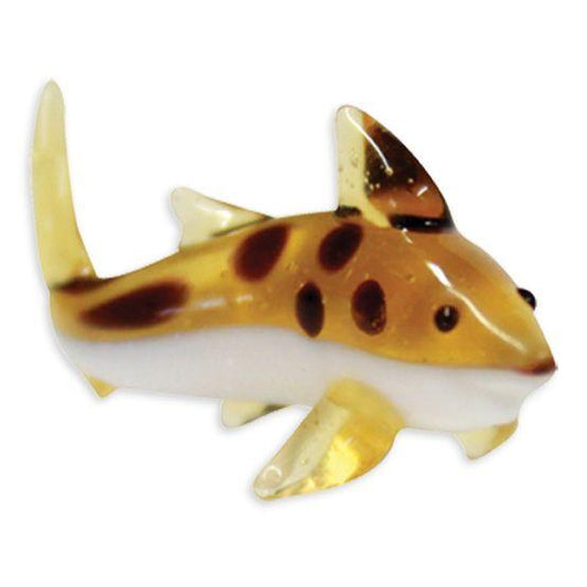 LookingGlass Def The Leopardshark Collectible Glass Miniature Figurine Product Image