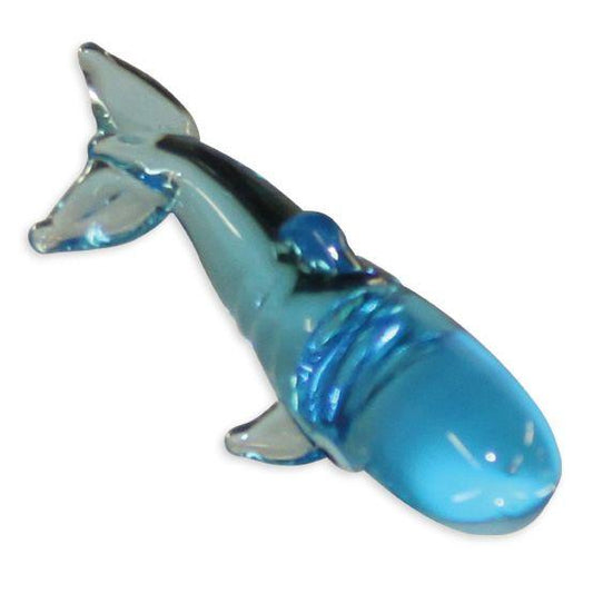 LookingGlass Moby The Sperm Whale Collectible Glass Miniature Figurine Product Image