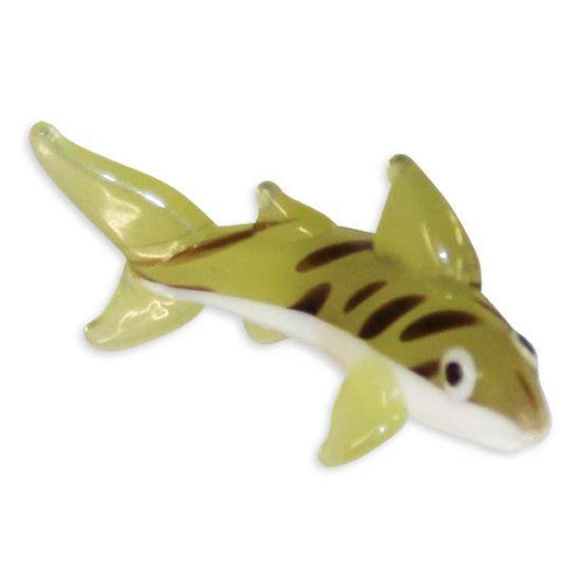 LookingGlass Stripe The Tiger Shark Collectible Glass Miniature Figurine Product Image