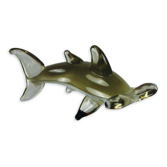 LookingGlass M.C. The Hammerhead Shark Collectible Glass Miniature Figurine Product Image