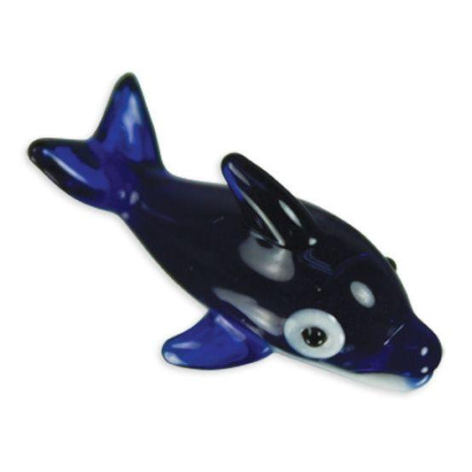 LookingGlass Fin The Dolphin Collectible Glass Miniature Figurine Product Image