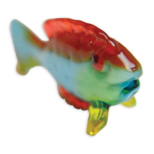 LookingGlass Parry The Parrotfish Collectible Glass Miniature Figurine Product Image