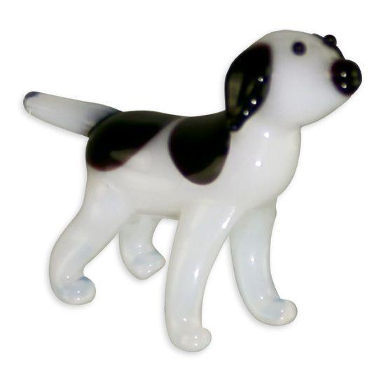 LookingGlass Piper The English Pointer Dog Collectible Glass Miniature Figurine Product Image