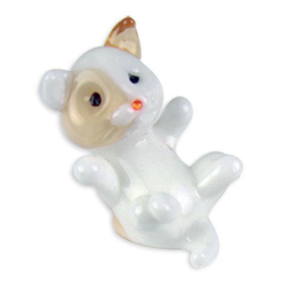 LookingGlass Kelsie The Kitten Collectible Glass Miniature Figurine Product Image