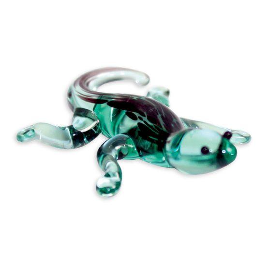 LookingGlass Gavin The Gecko Collectible Glass Miniature Figurine Product Image