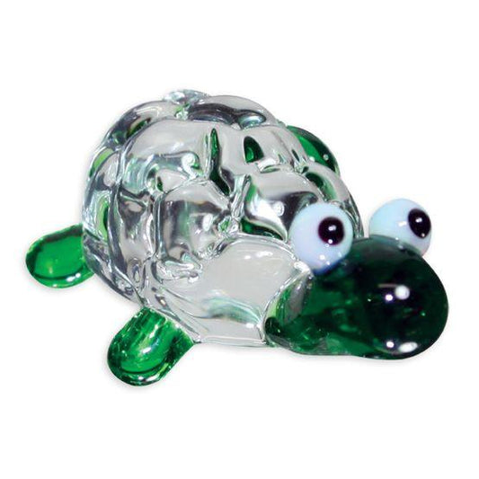 LookingGlass Turbo The Tortoise Collectible Glass Miniature Figurine Product Image