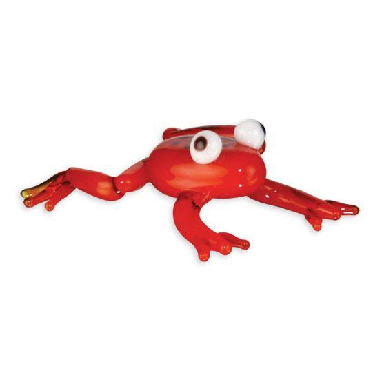 LookingGlass Art The Dart Frog Collectible Glass Miniature Figurine Product Image