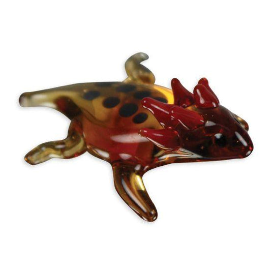 LookingGlass Liz The Horned Toad Collectible Glass Miniature Figurine Product Image