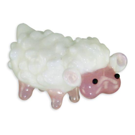 LookingGlass Ram The Easter Lamb Collectible Glass Miniature Figurine Product Image