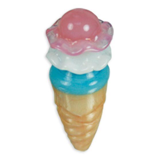 LookingGlass Chill The Icecream Cone  Collectible Glass Miniature Figurine Product Image