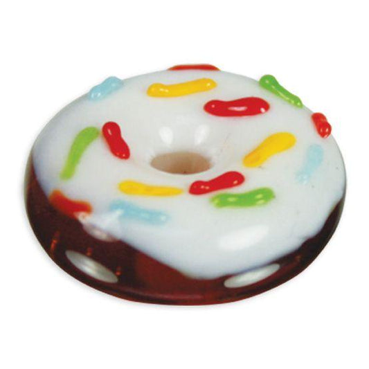 LookingGlass Sprinkles The Donut Collectible Glass Miniature Figurine Product Image