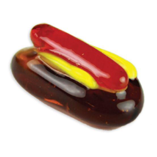 LookingGlass Footlong The Hotdog Collectible Glass Miniature Figurine Product Image