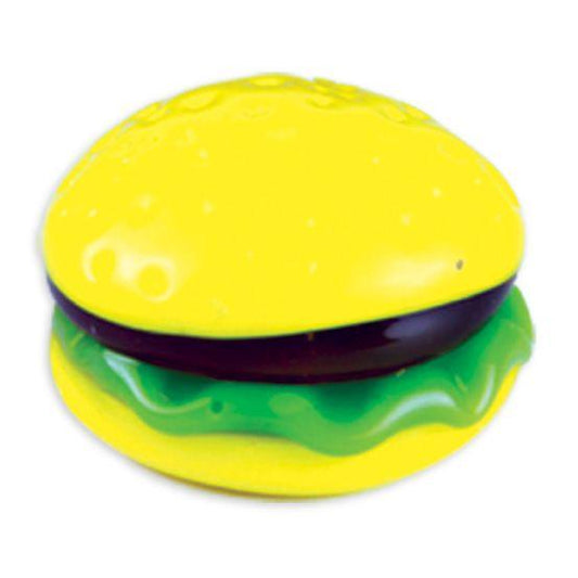 LookingGlass Twohands The Hamburger Collectible Glass Miniature Figurine Product Image