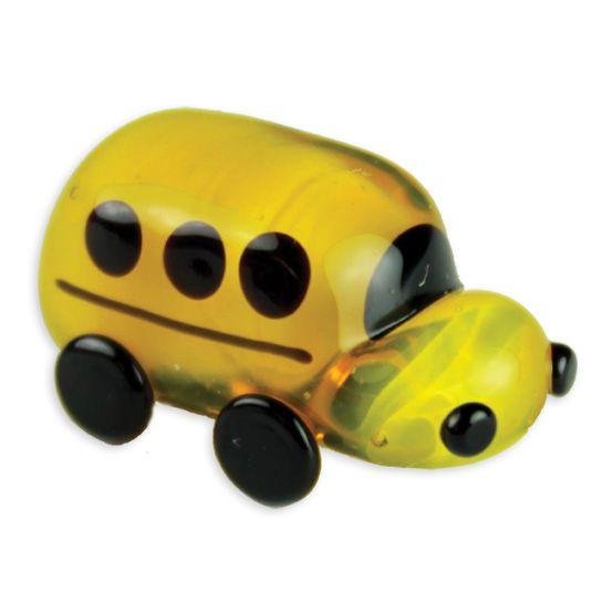 LookingGlass Jerome The School Bus Collectible Glass Miniature Figurine Product Image