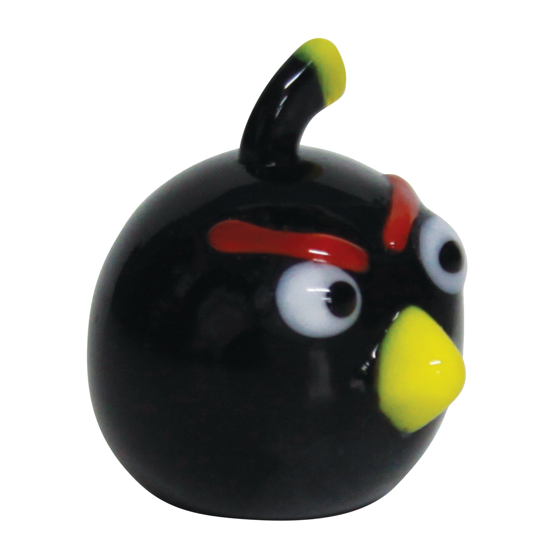 GlassWorld Angry Birds Black Bird collectible miniature glass figurine Product Image