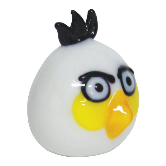 GlassWorld Angry Birds White Bird collectible miniature glass figurine Product Image