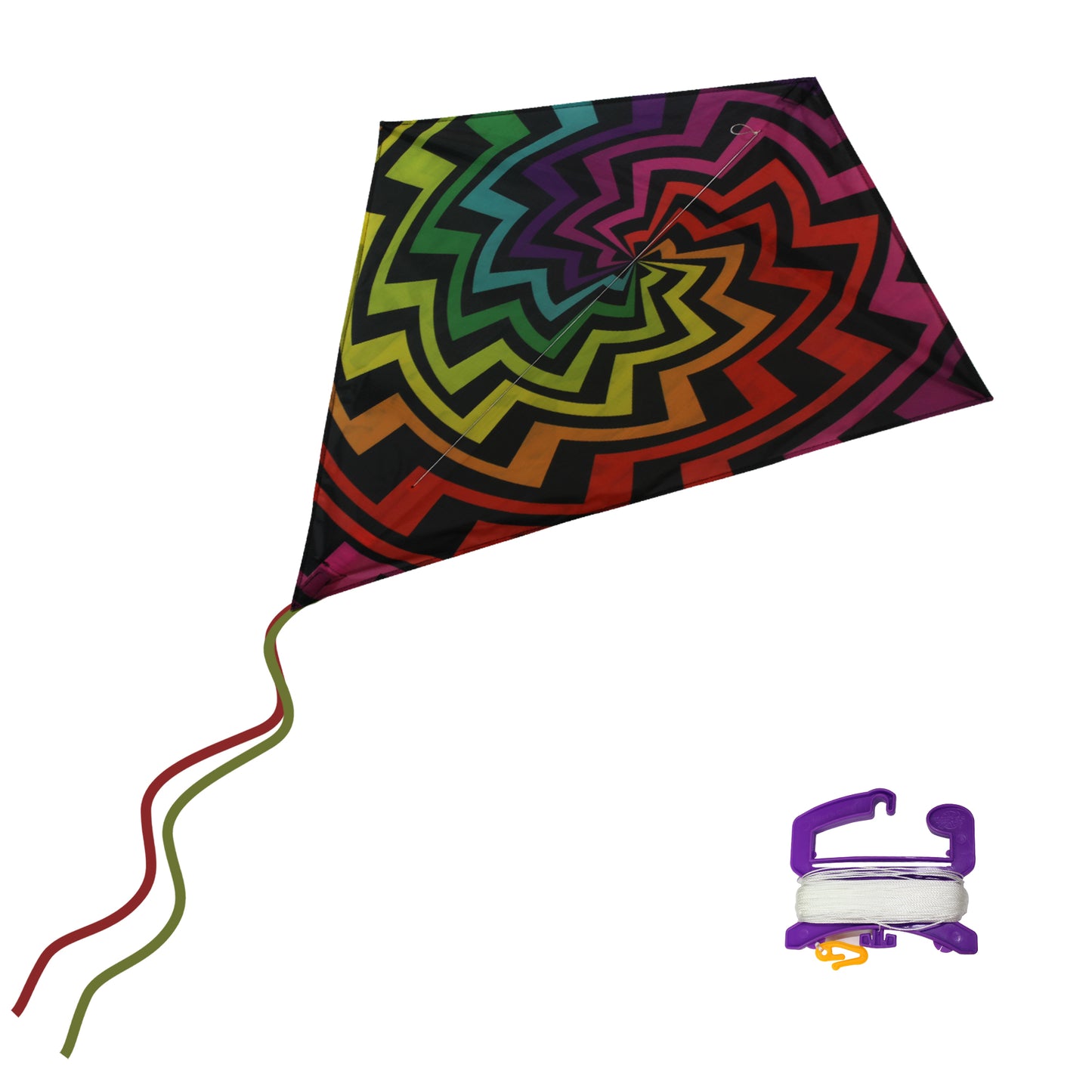 windnsun winddiamond spiral nylon kite