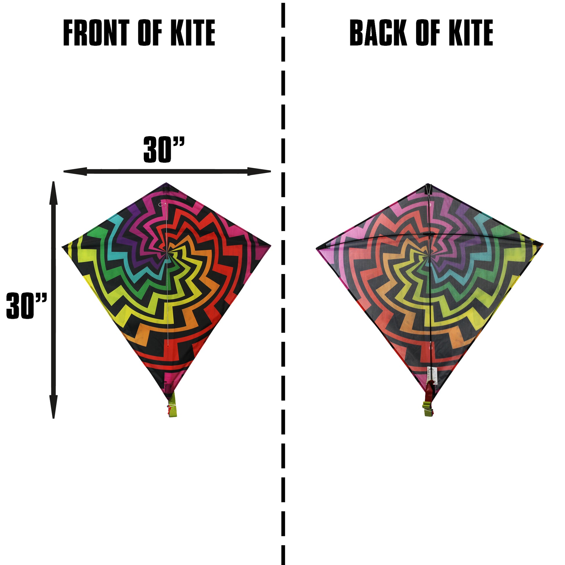 windnsun winddiamond spiral nylon kite dimensions