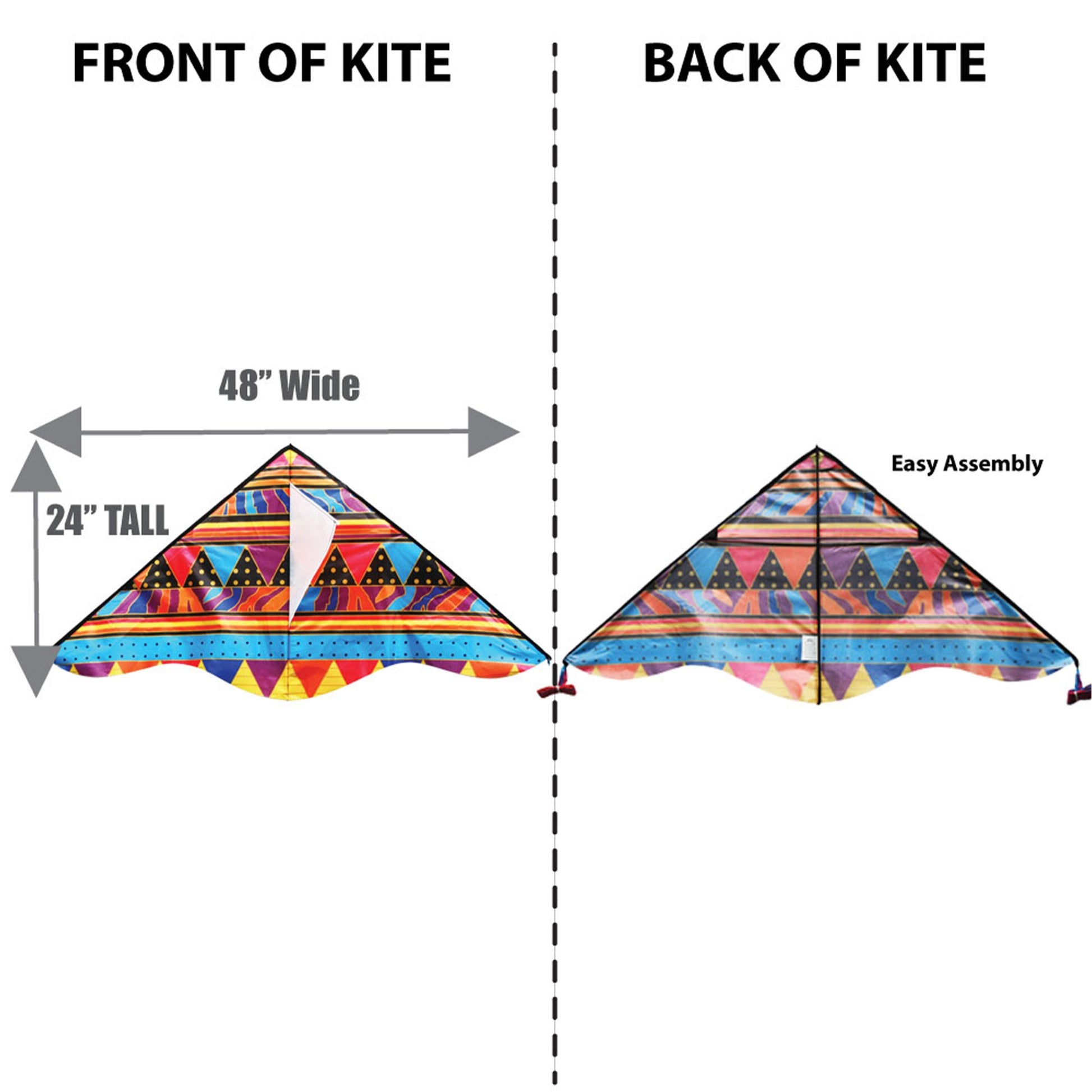 windnsun winddelta nylon kite dimensions