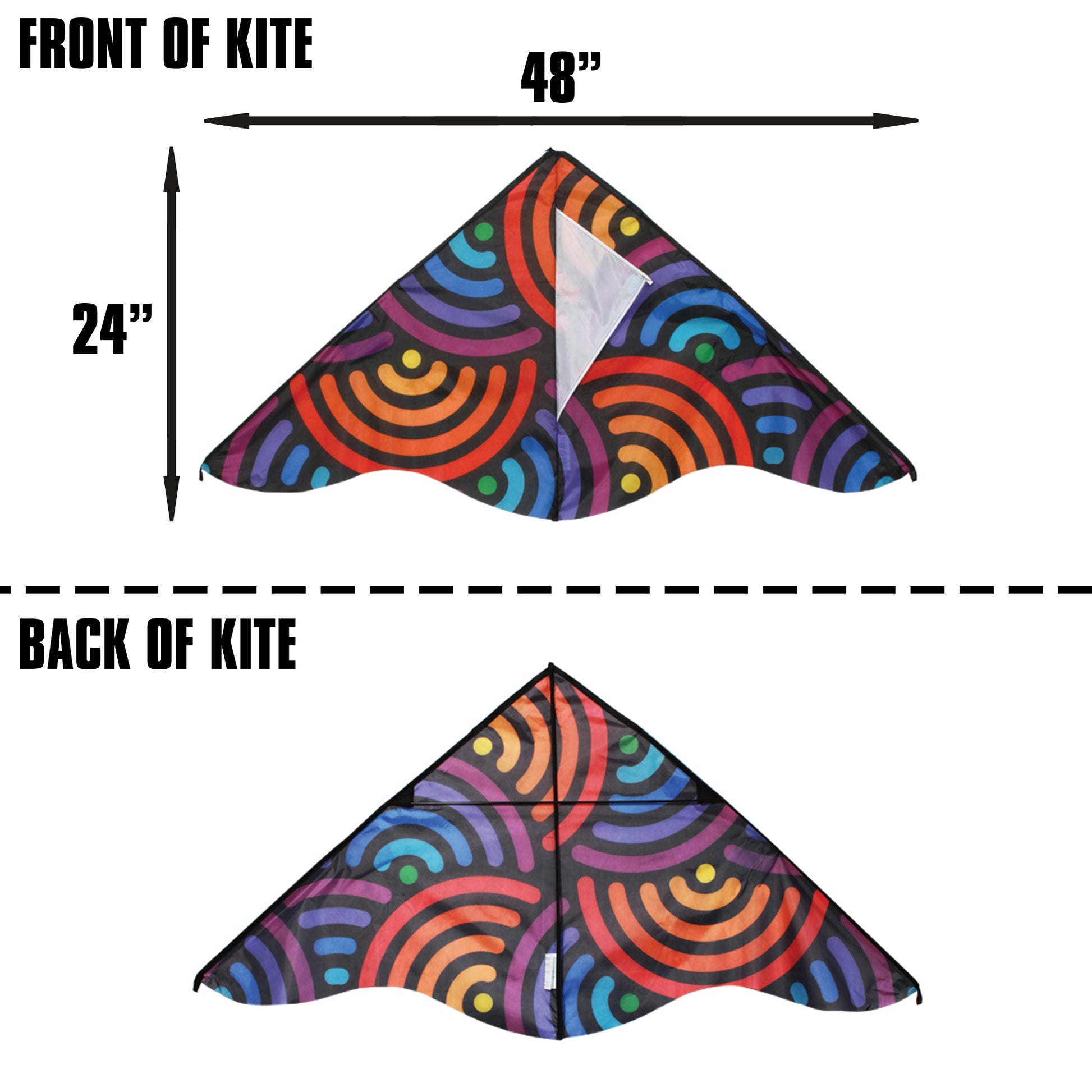 windnsun winddelta nylon kite dimensions