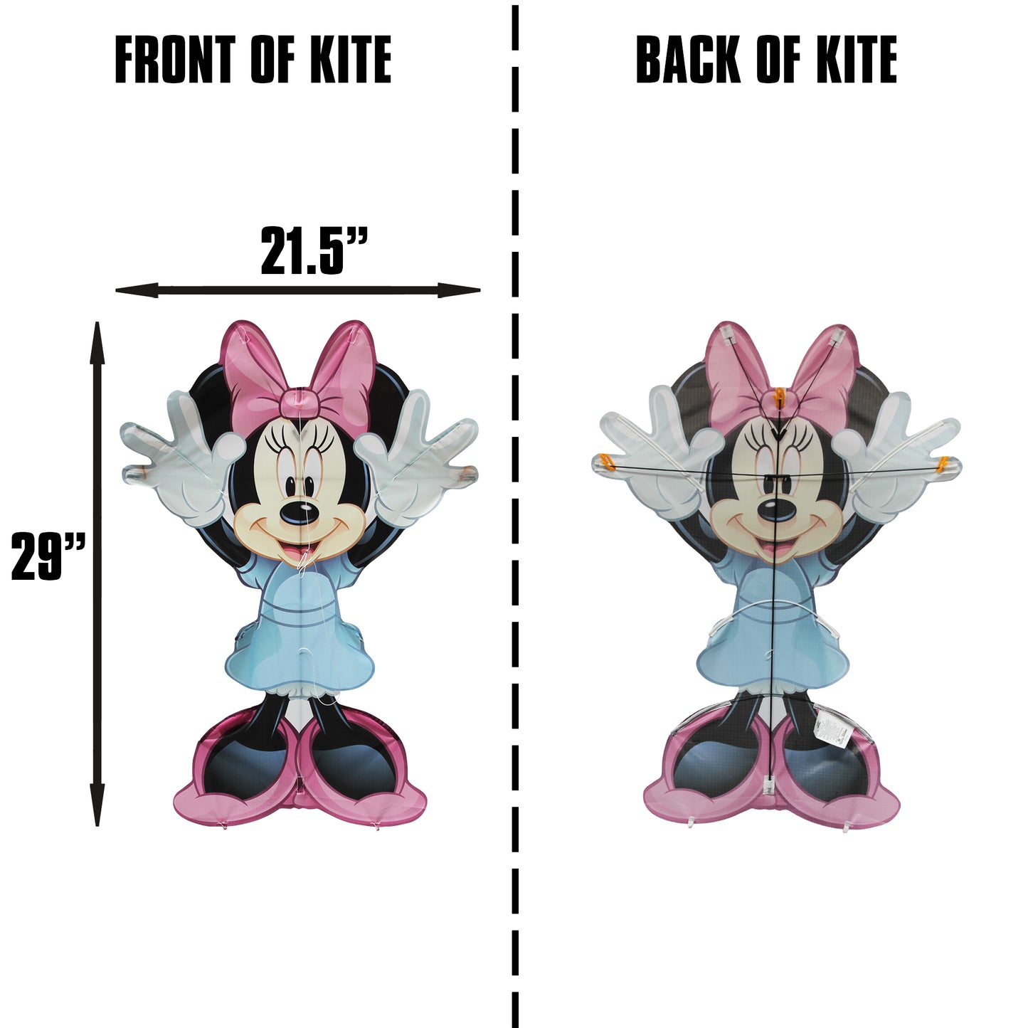 WindNSun Sky Pals Disney Nylon Kite, Mickey Mouse, 29 Inches Tall