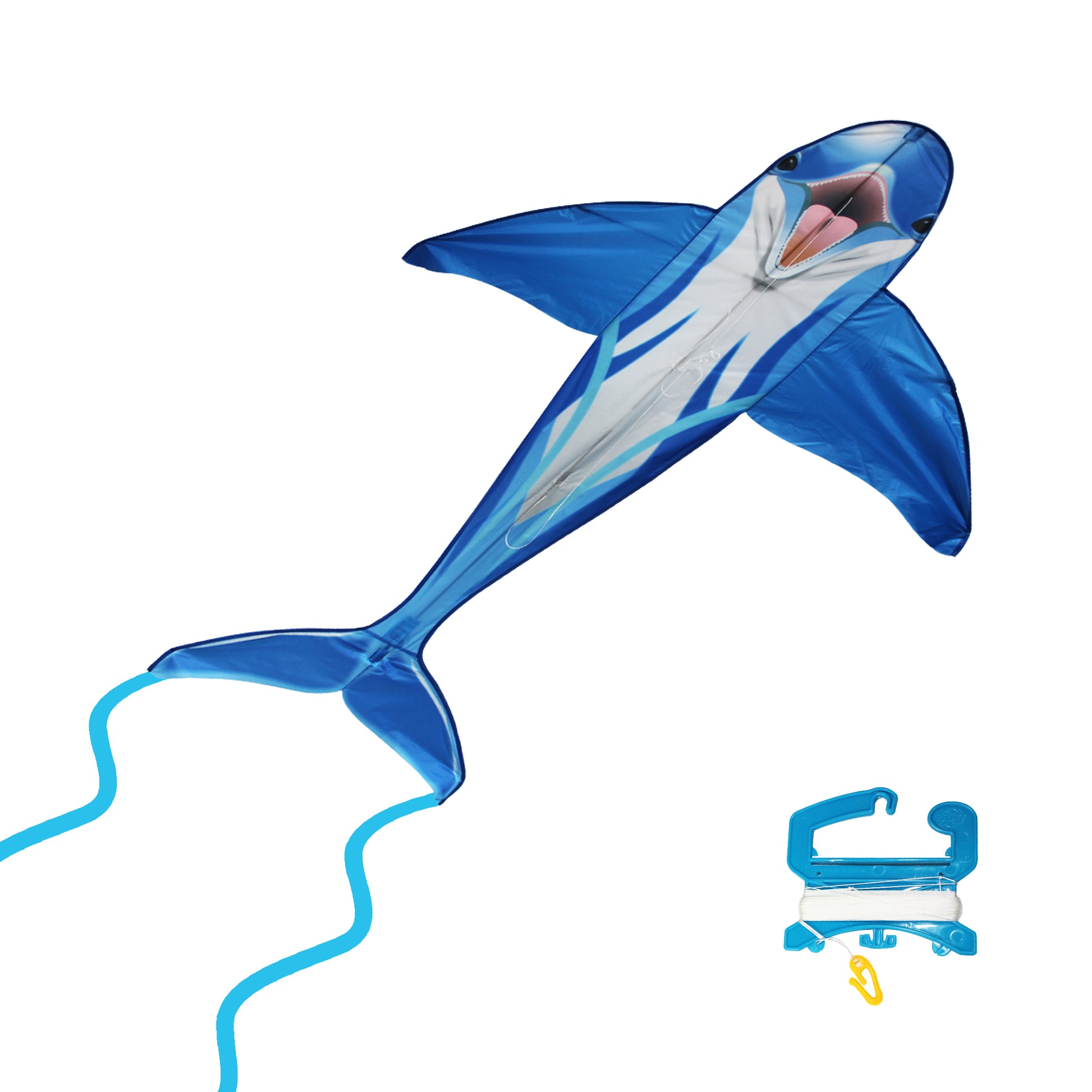 Large Soft Nylon Dolphin Kite Api Pricing With Inflatable Reel