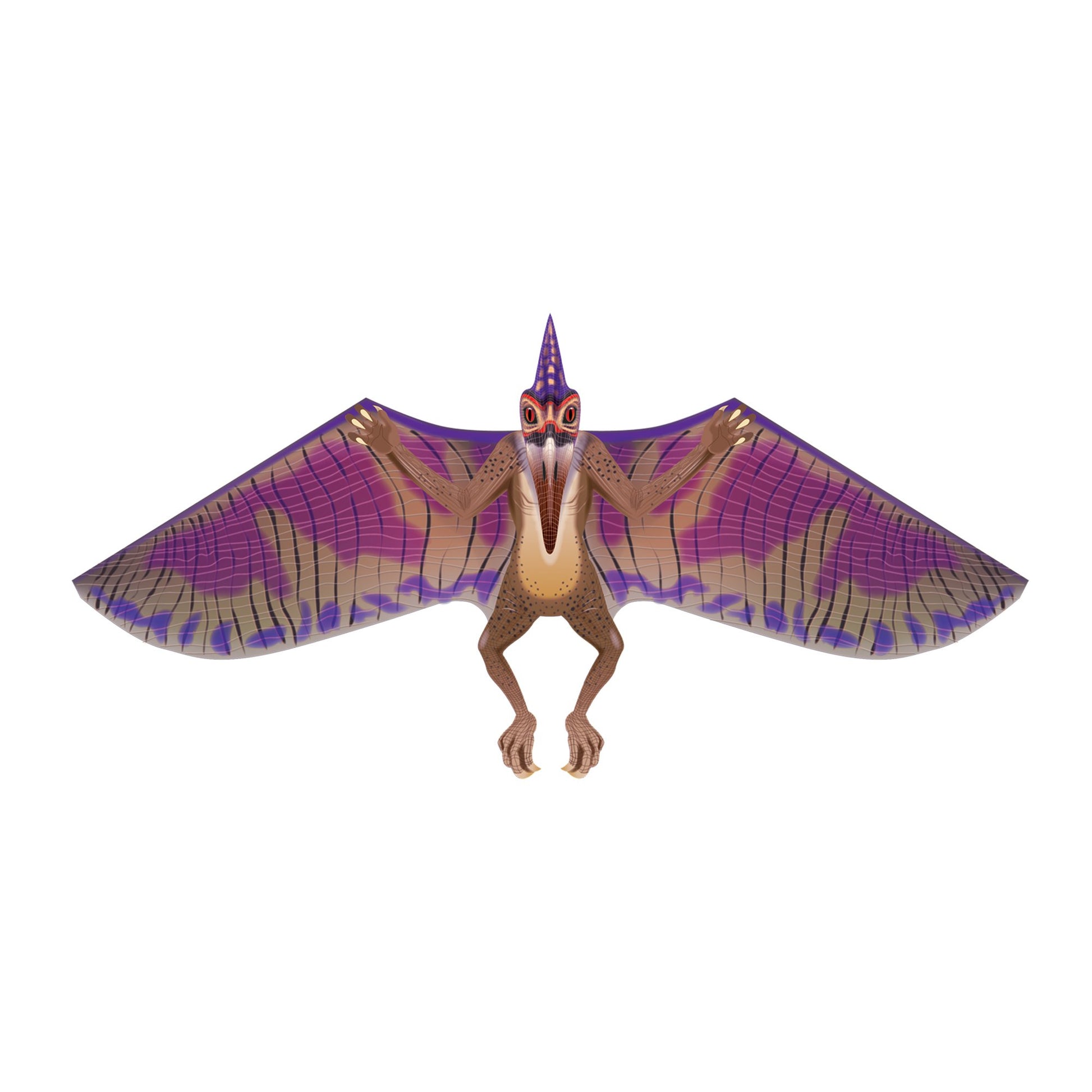 windnsun dinosoars pterodactyl nylon kite