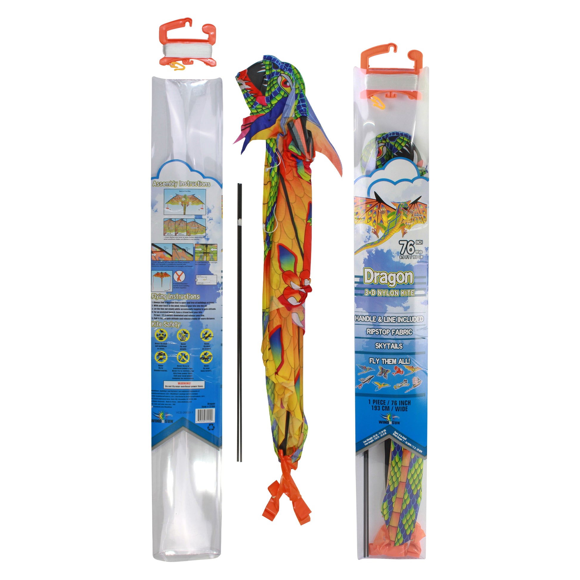 Fabric Kite Package, Nylon Kite Package