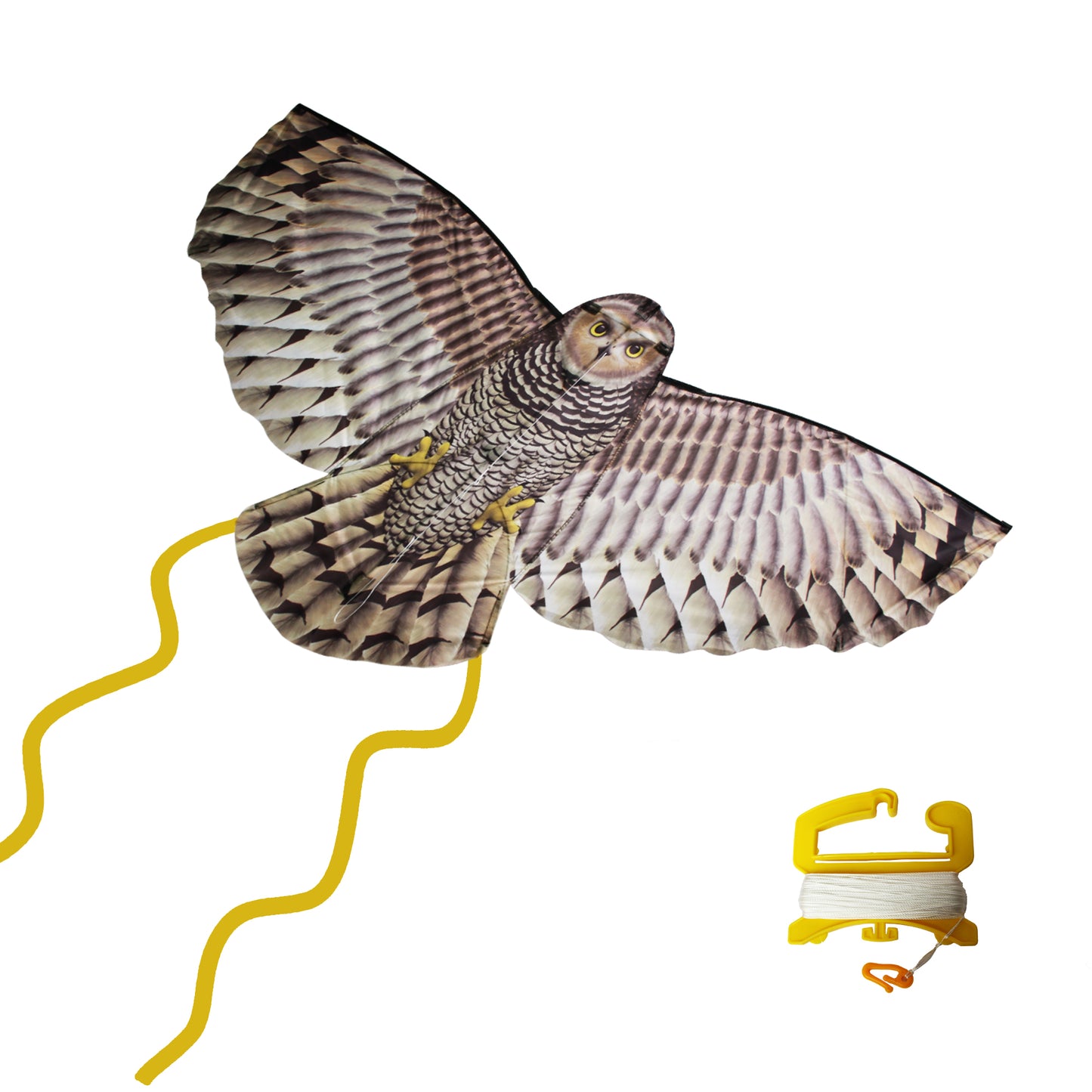 windnsun supersize 2d owl nylon kite