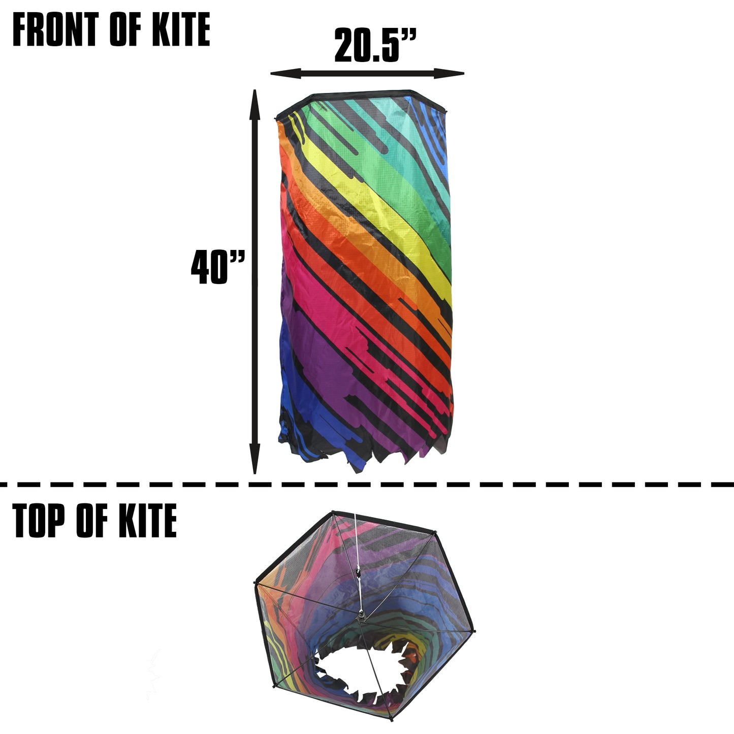 windnsun supersize revo spintube 3d nylon kite dimensions