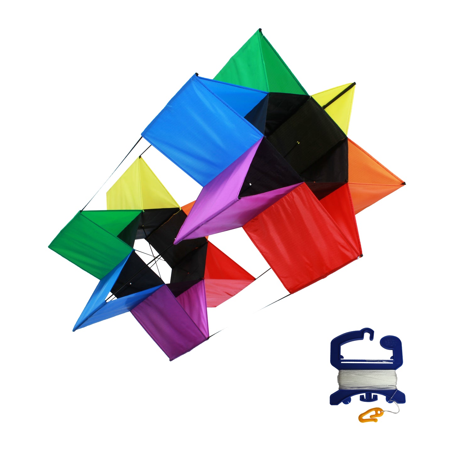 windnsun supersize cellular starbox 3d nylon kite