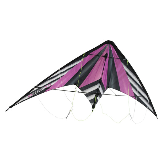 WindNSun EZ Sport 70 Dual Control Sport Kite Purple Stripe Nylon Kite Product Image