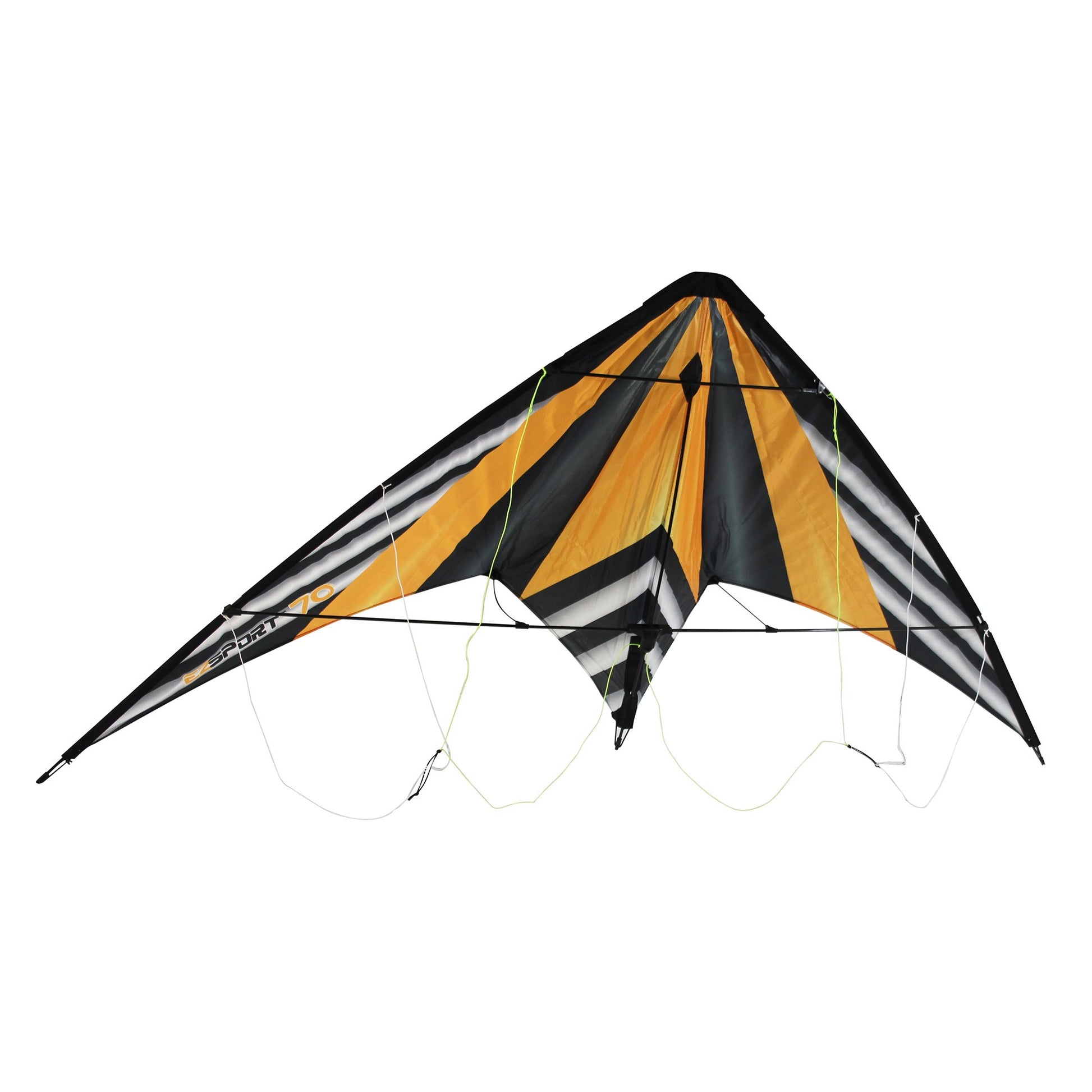 WindNSun EZ Sport 70 Dual Control Sport Kite Yellow Stripe Nylon Kite Product Image