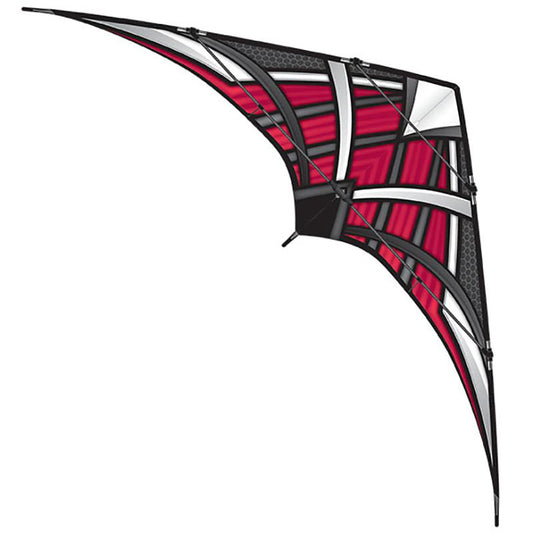 WindNSun NK93 Prosport Red Ripstop Nylon Stunt Kite 93 Inches Wide
