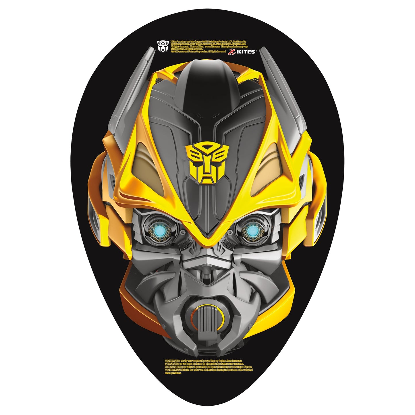 X Kites FaceKite Transformers Poly Face Kite, 20 Inches Long