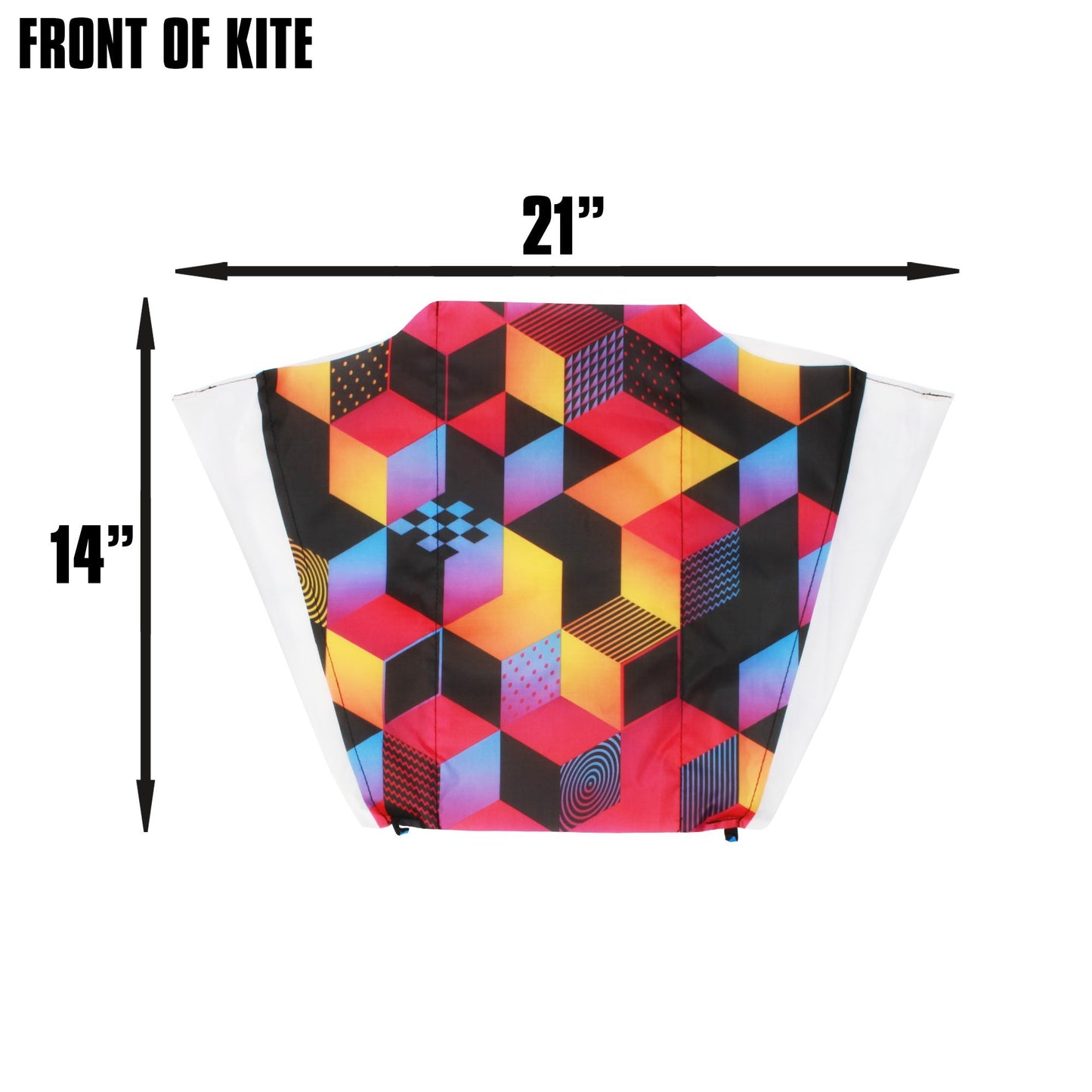 X Kites SkyFoil ZigZag + Pocket Kite Isometric Parafoil Kite Bundle - No Assembly Required photo of product in use