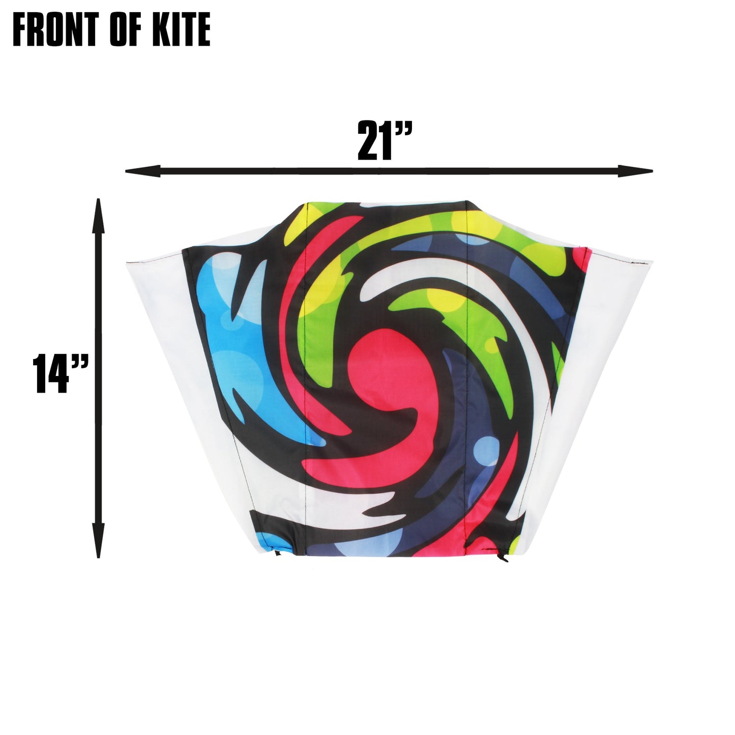 X Kites Pocket Kite Void Nylon Kite dimensions