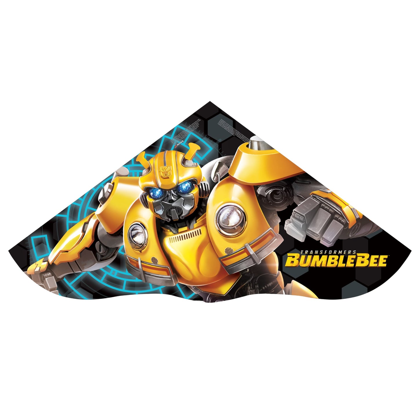 X Kites SkyDelta® 52 Transformers - Bumblebee Poly 52 in. Delta Kite, 52 Inches Wide