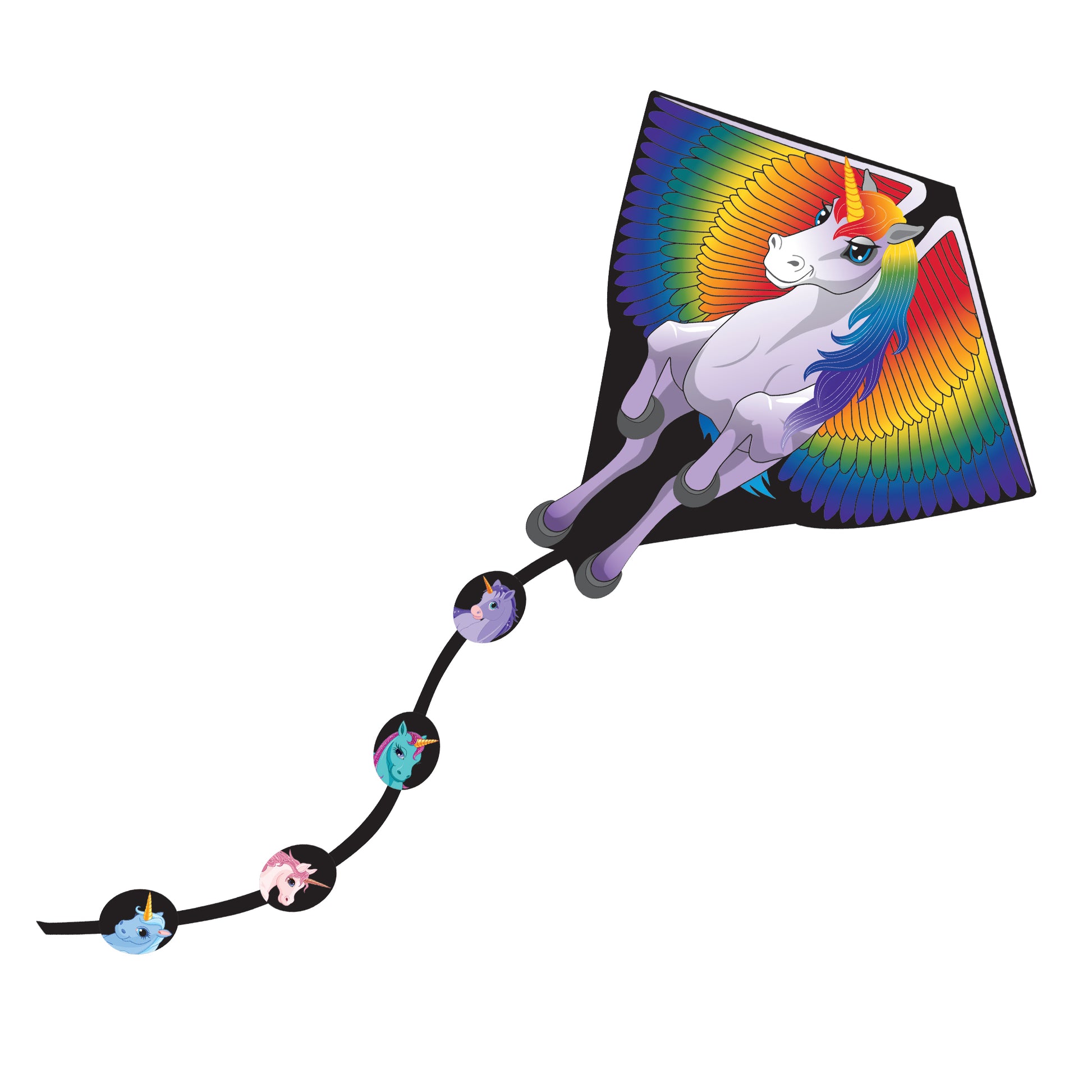 X Kites DLX Diamond Unicorn Nylon Kite Product Image